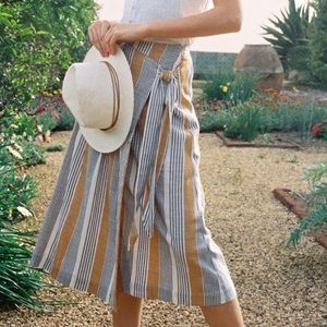 Anthropologie Maeve wrap skirt sz 6 new
